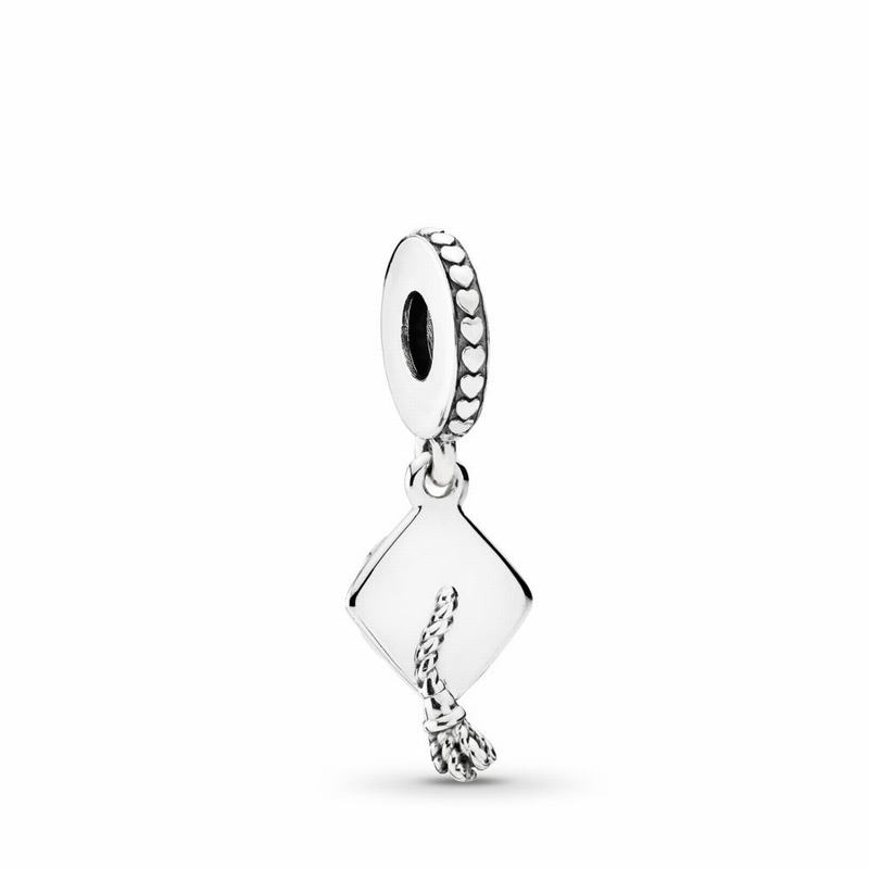 Pandora Graduation Dangle Charm - Sterling Silver - Canada | NG5986VD